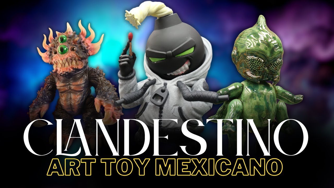 ART TOY Clandestino (Bootlegs y Custom Toys)  #bootleg  #arttoy  #custom #sofubi