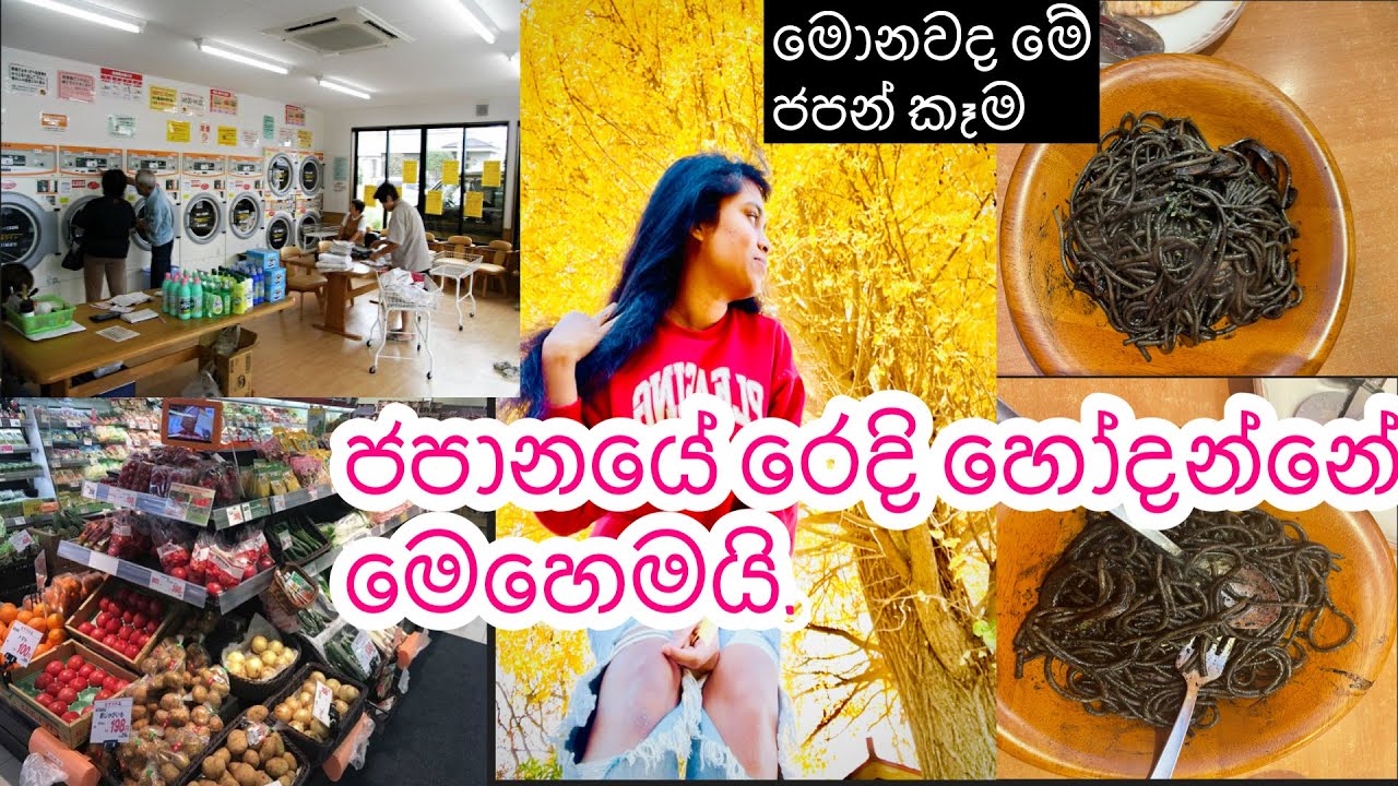 ජපානයේ රෙදි හේදිල්ල# japanvlog
