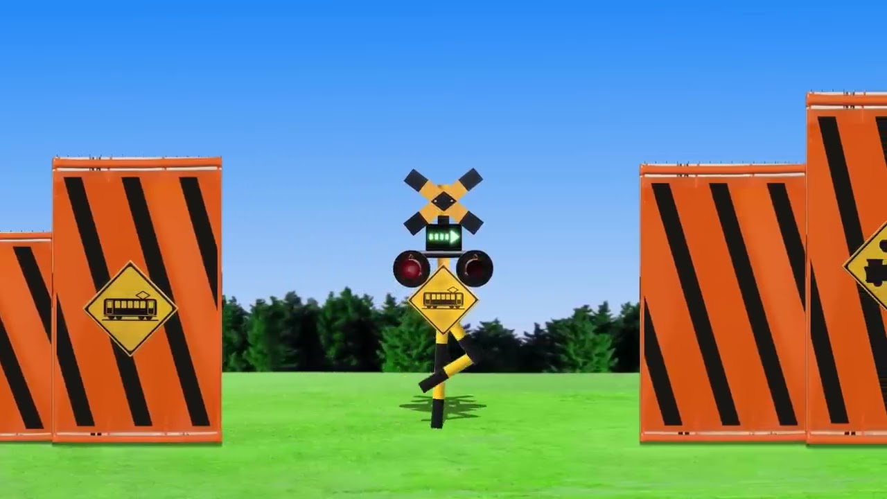とんでもなく成長する踏切機械生命体カンカン