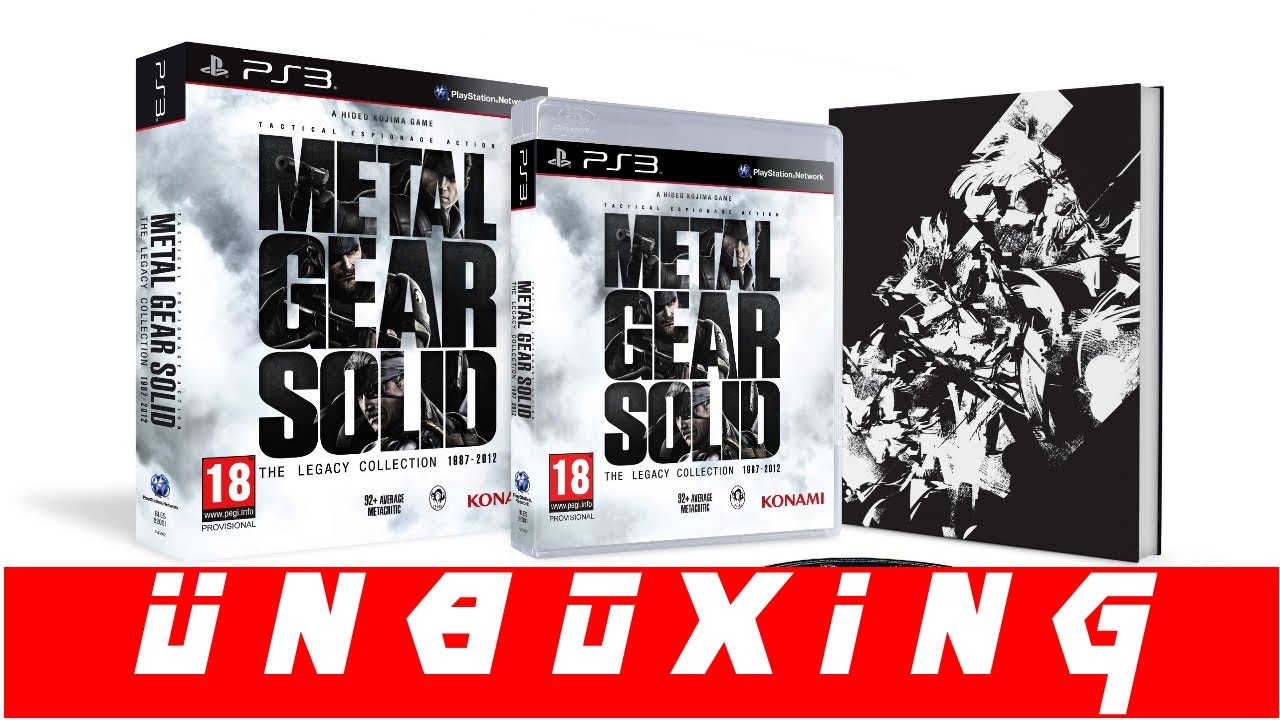 Распаковка и обзор Metal Gear Solid: The Legacy Collection 1987-2012