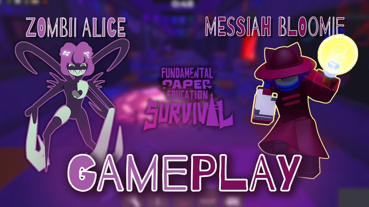 Zombii Alice & Messiah Bloomie Skins Gameplay! 💀🔥 | FPE:S Remastered #fpes