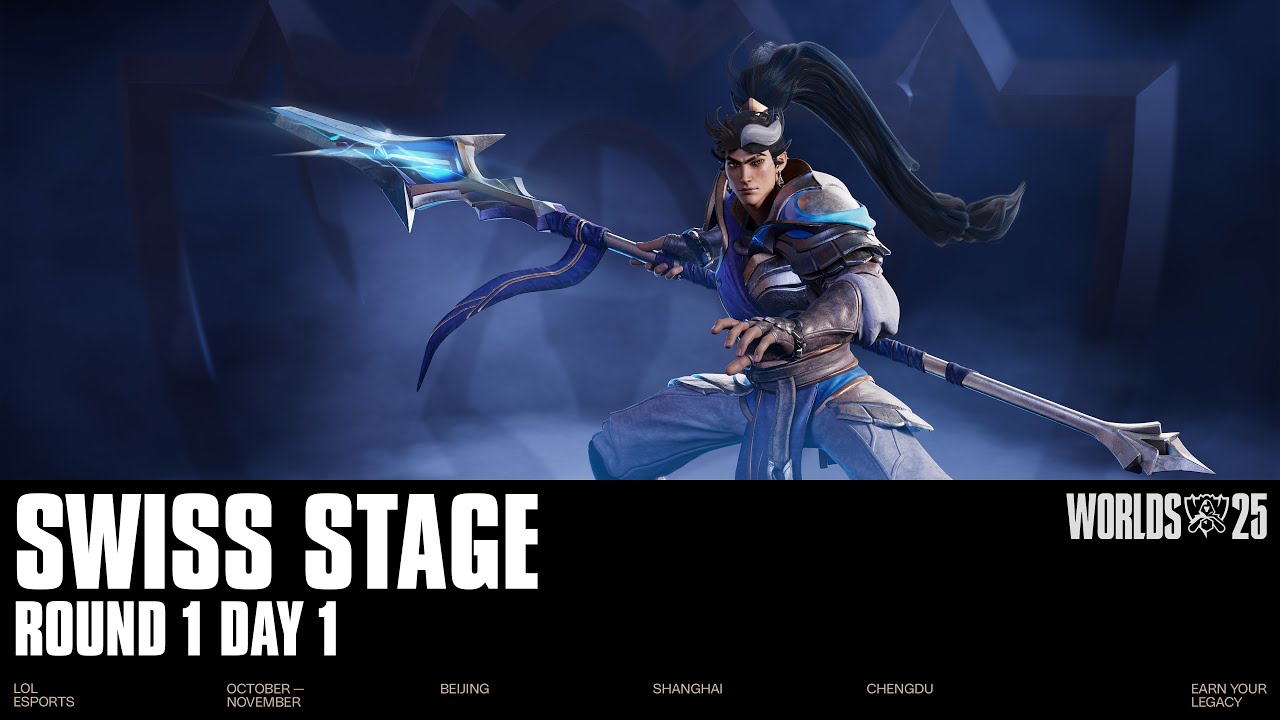 [中文] Worlds 2025 - Swiss Stage - Round 1 Day 1