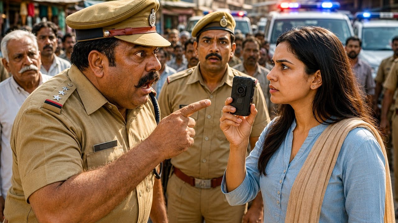 The person who was threatened thinking she was an ordinary girl, turned out to be an IPS officer&hellip; the corrupt inspector was caught red-handed!