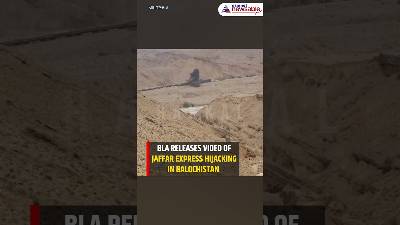 Balochistan Train Hijack: BLA Releases CHILLING Video of Baloch Militants'&nbsp;Seize