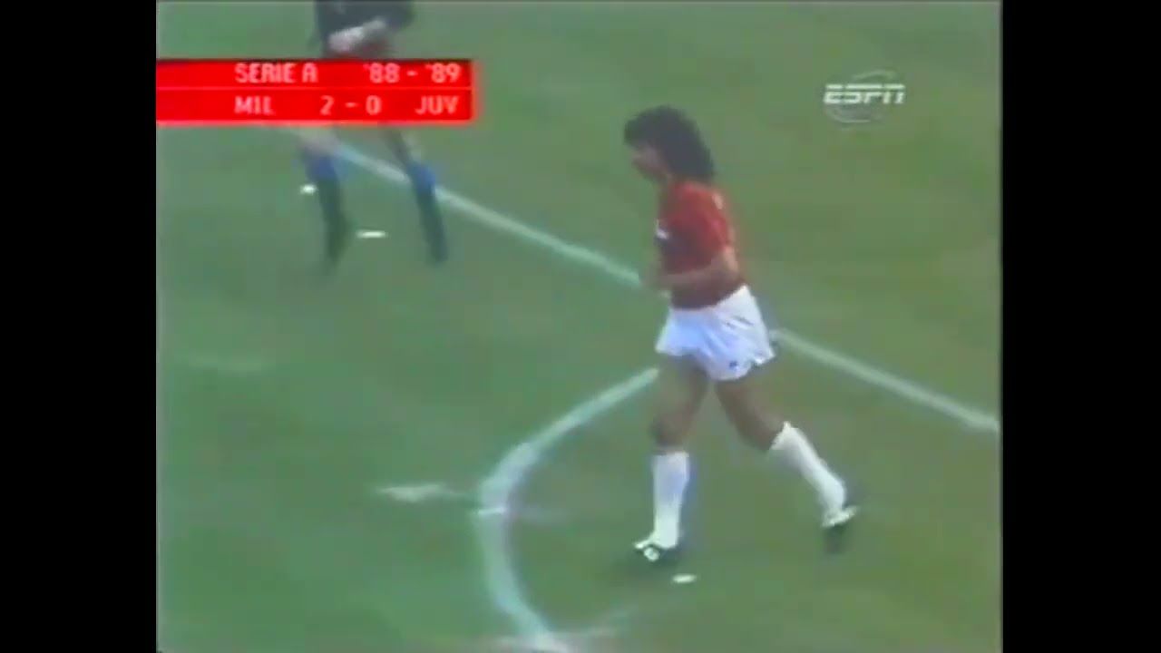 Ruud Gullit vs FC Juventus (Home) - Serie A 1988/89
