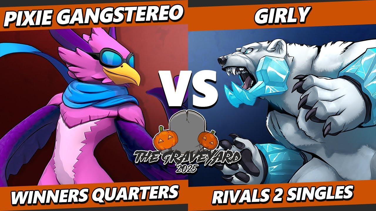 The Graveyard 2025 - Pixie Gangstereo (Wrastor) Vs. Girly (Etalus) Rivals II - RoA2
