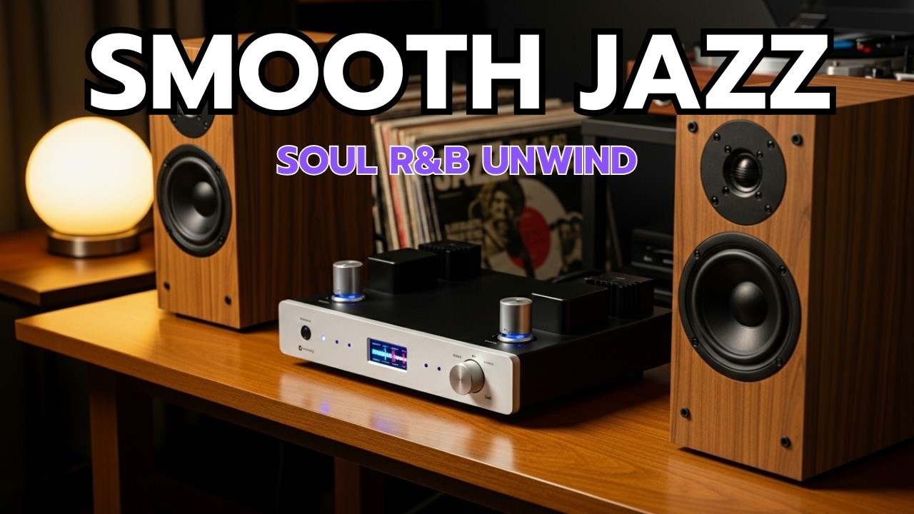 Slow Groove Jazz R&B 🎶 Chill Soul Beats for Relaxing