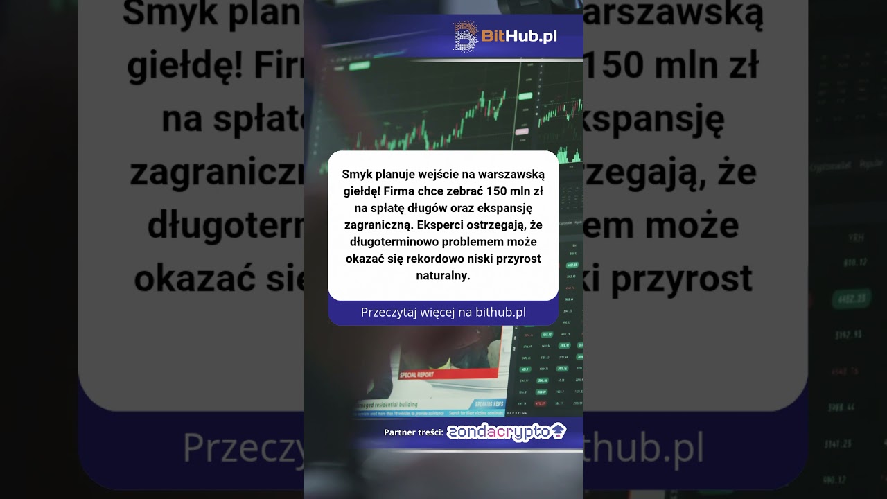 Smyk chce wejść na giełdę! Ale eksperci widzą problem