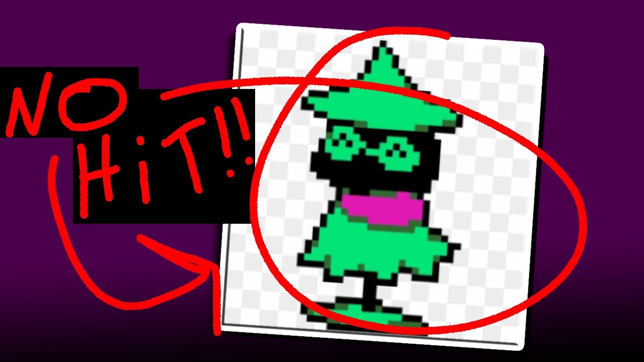 DELTARUNE DUMMY NO HIT | 35 Attempts!!!!!1!!!!! (AT 3:00AM GONE WRONG!!!!)