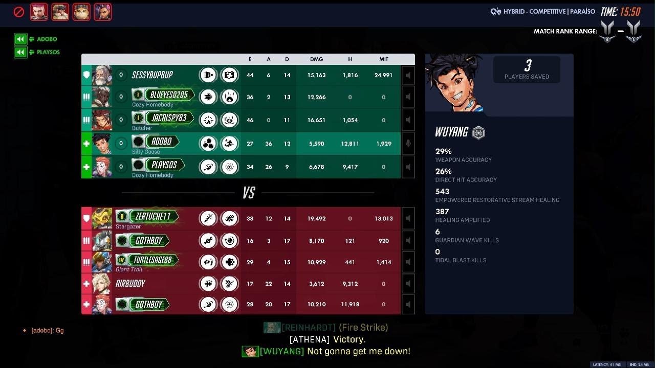Paraiso (support placement) - Mizuki / Lucio / Wuyang