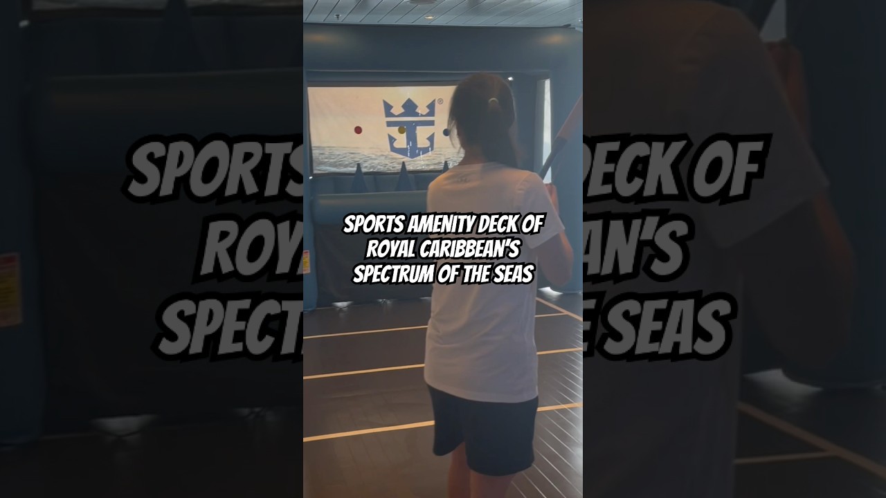 SeaPlex Sports Amenity Inside a Cruise Ship 