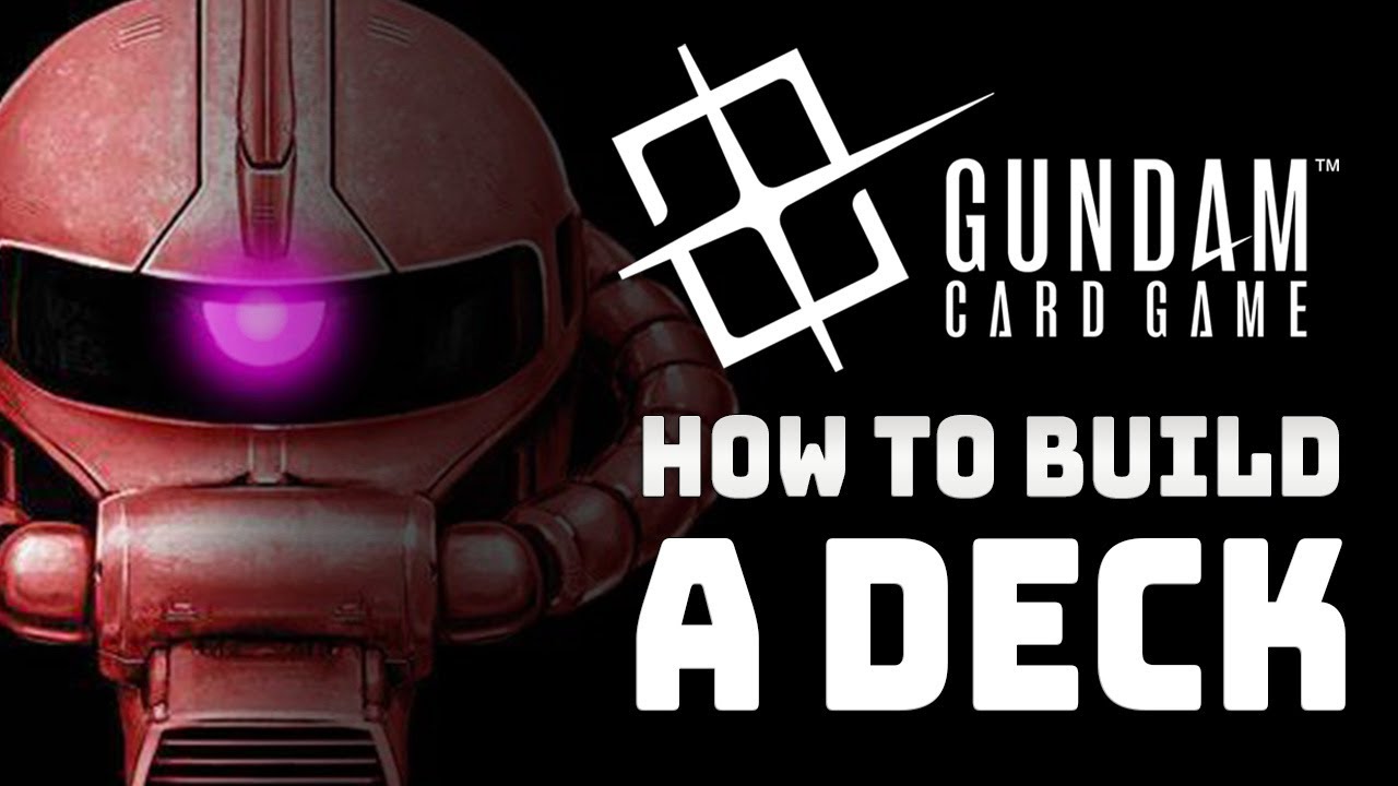 How to build a GUNDAM Card Game Deck