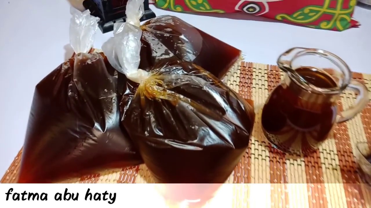 عصير الخروب 😋😍
 #فاطمه ابوحاتي 
#مشروبات_رمضانيه