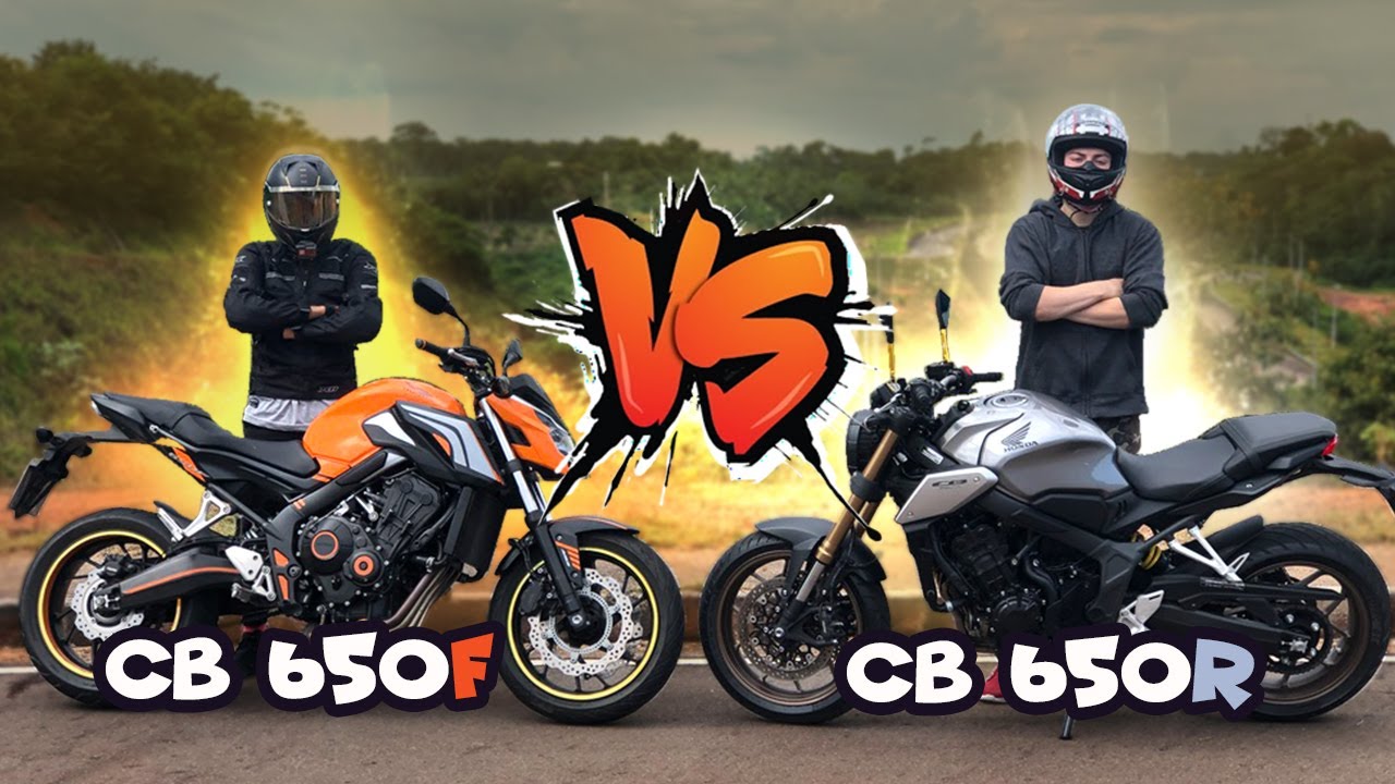 CB 650R VS CB 650F !