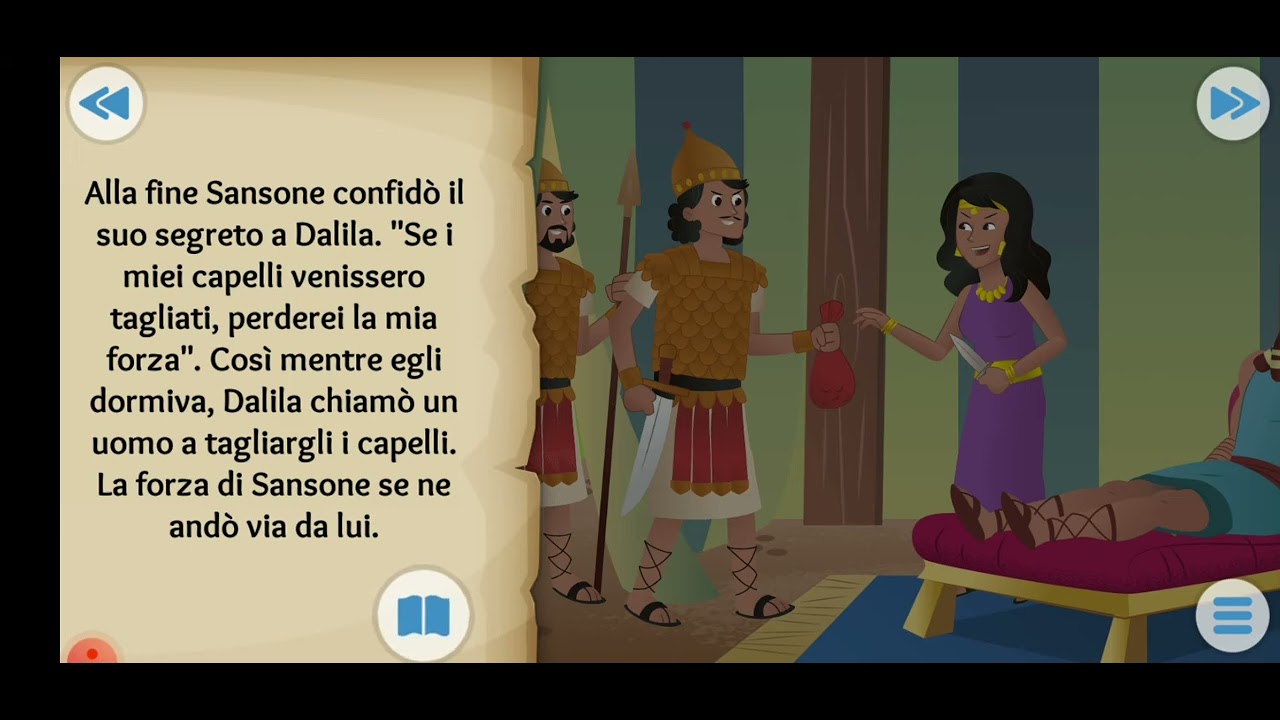 371 CATECHISMO - ANTICO TESTAMENTO - SANSONE E DALILA