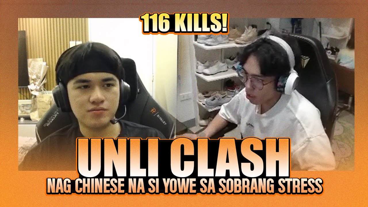 UNLI CLASH SA RANKED GAME - 55 MINS, 116 KILLS? NAPA CHINESE SI YOWE SA SOBRANG STRESS!