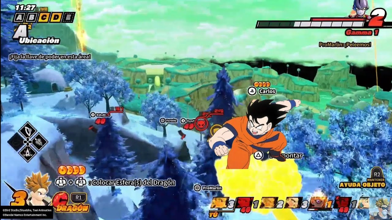 Regresamos con la nube voladora Dragon ball the breakers 