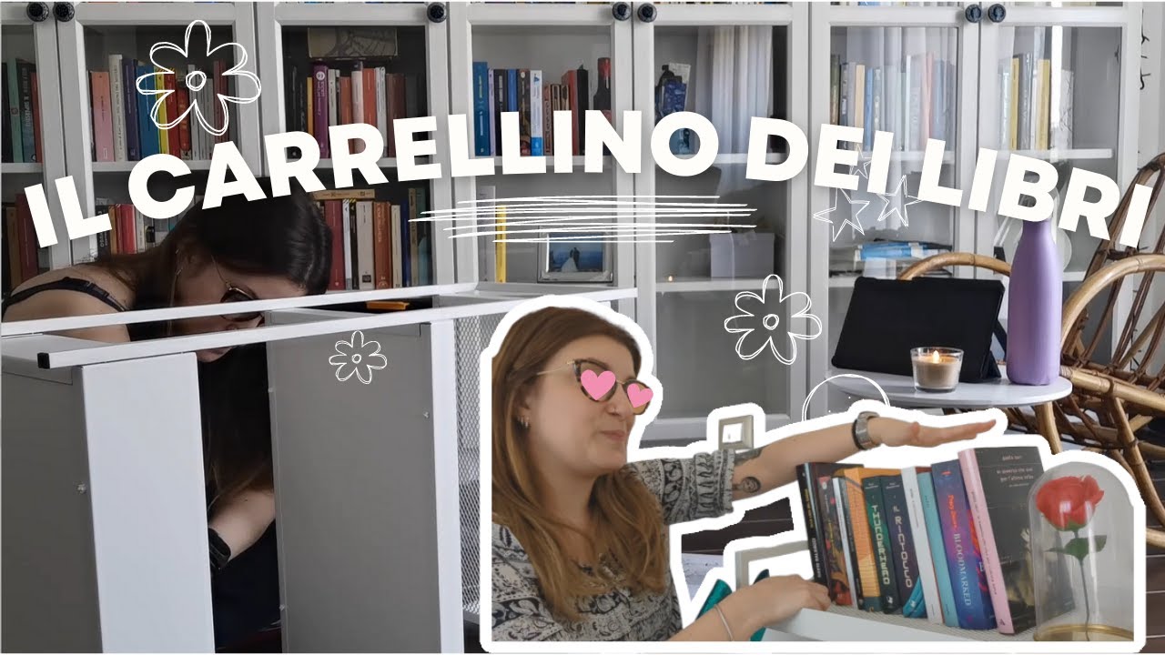VLOG || Ho comprato un carrellino per riempirlo di libri ✨