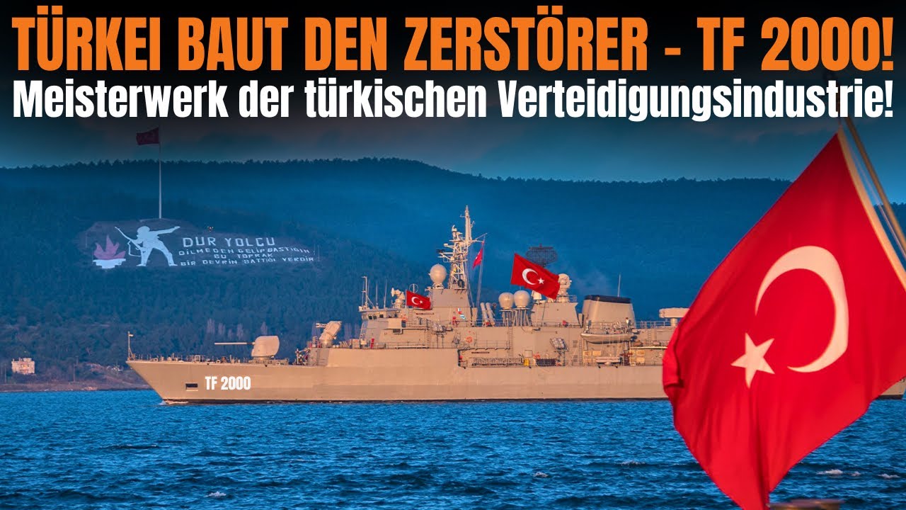🚨TF 2000! Der Stolz der türkischen Marine! Die Revolution der Seemacht!