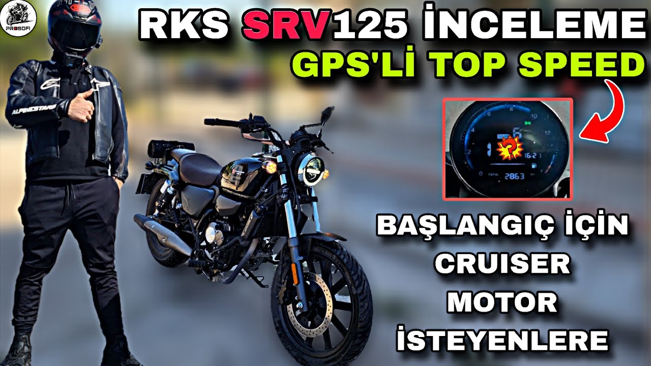 RKS SRV 125 İNCELEME VE TOP SPEED & PARÇA KALİTESİ NASIL ? FARKLI BAŞLANGIÇ MOTORU ARAYANLARA..