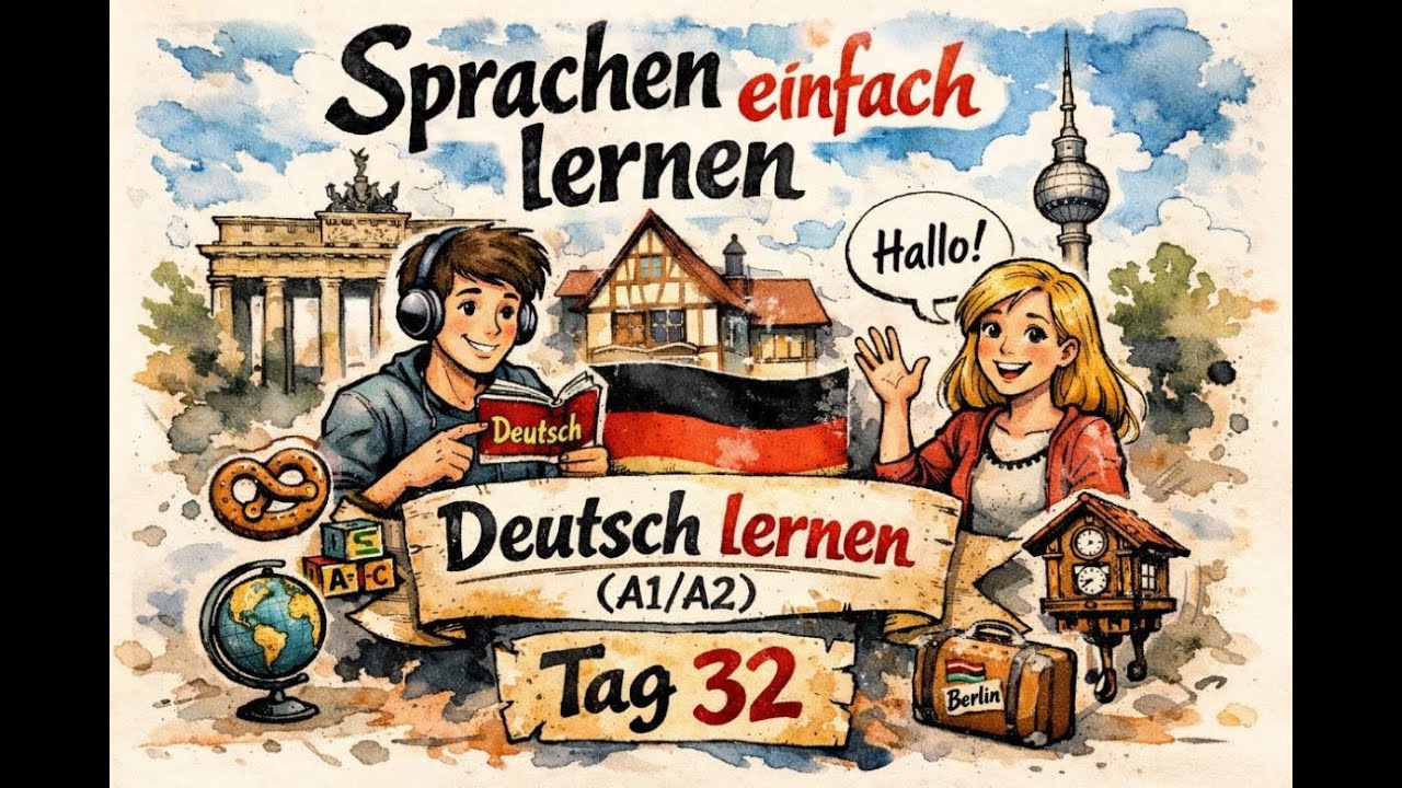 Tag 32 Deutsch lernen A1-A2 