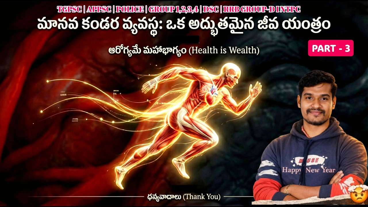 💥మానవ కండర వ్యవస్థ | Skeletal System | Biology Video Classes | MRP EDUCATION #biology #history
