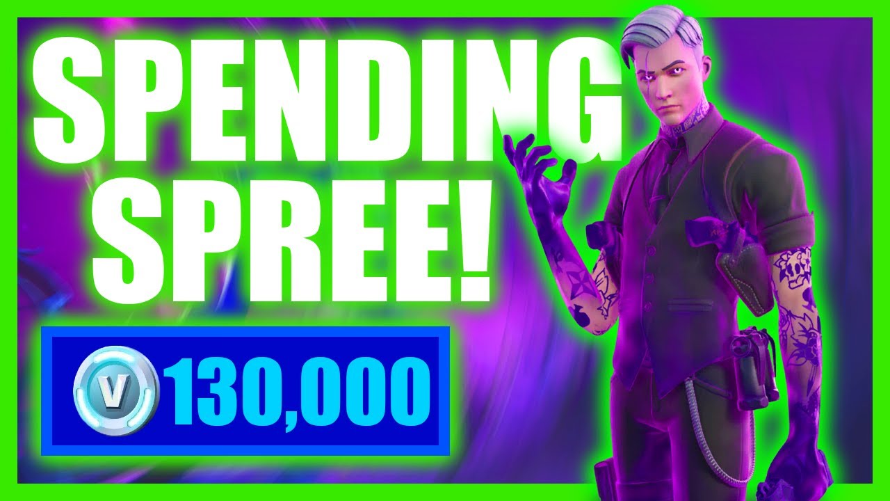 SPENDING 130,000+ V-Bucks in FORTNITE!! (Spending Spree #27)