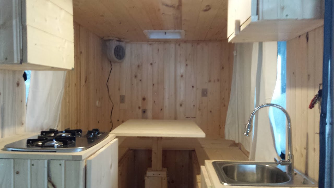 5x8 Cargo Trailer conversion to RV