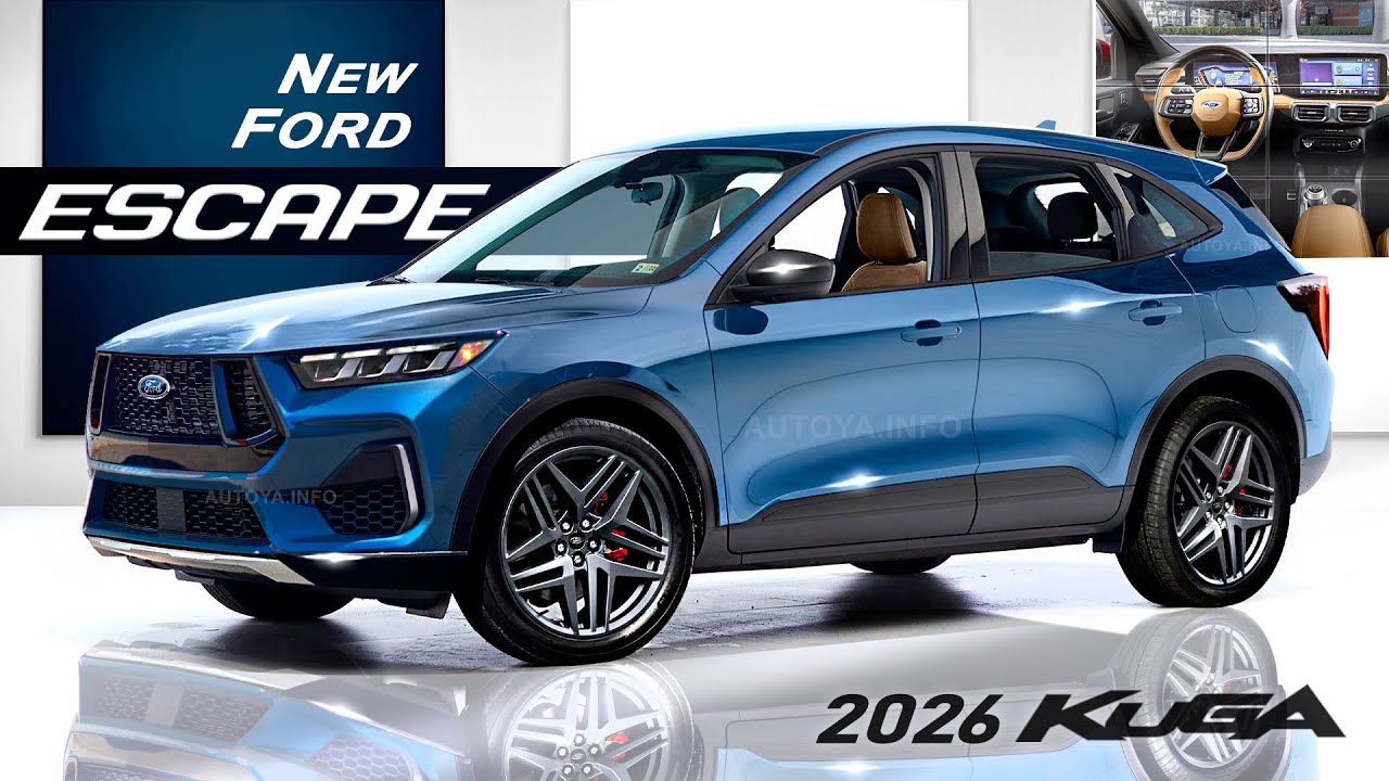 New 2026 Ford Escape - FIRST LOOK at LAST FACELIFT before SUV's Cancellation