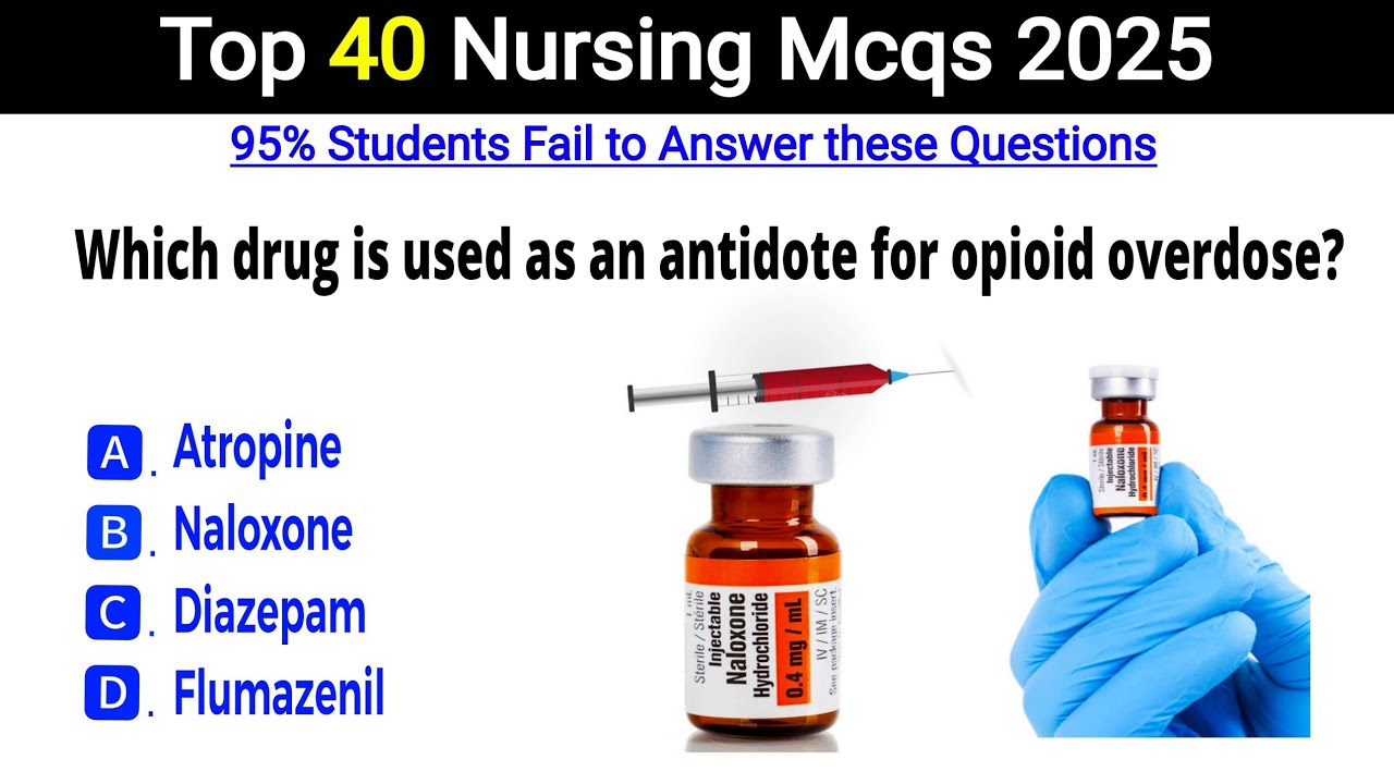 Top 40 nursing mcqs | Important nursing mcqs | nursing exam preparation | RRB nursing home