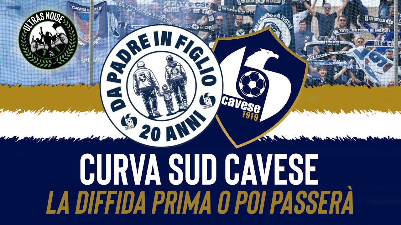 CAVESE | CURVA SUD CAVESE - La Diffida Prima o Poi Passerà (coro)