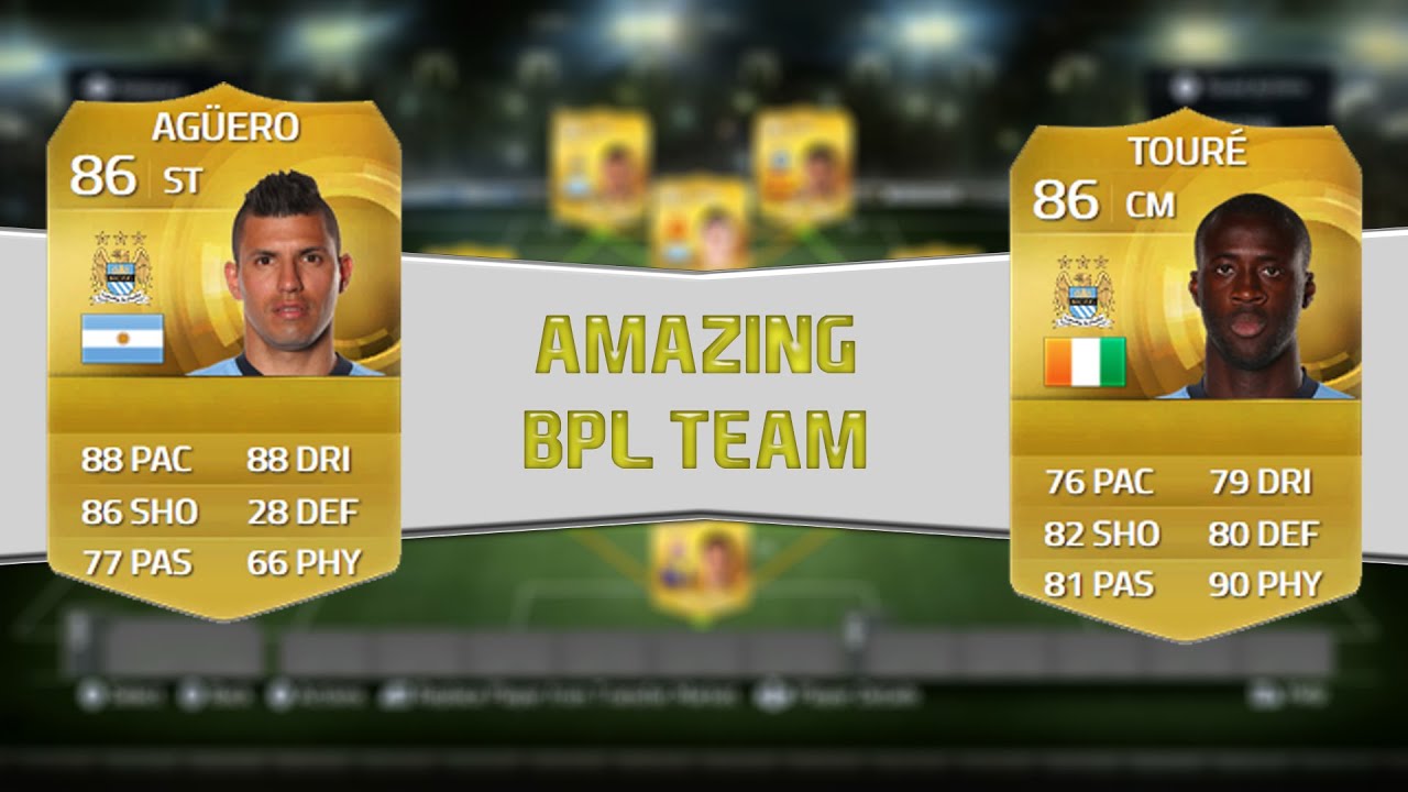 FIFA 15 - Amazing BPL Squad Builder