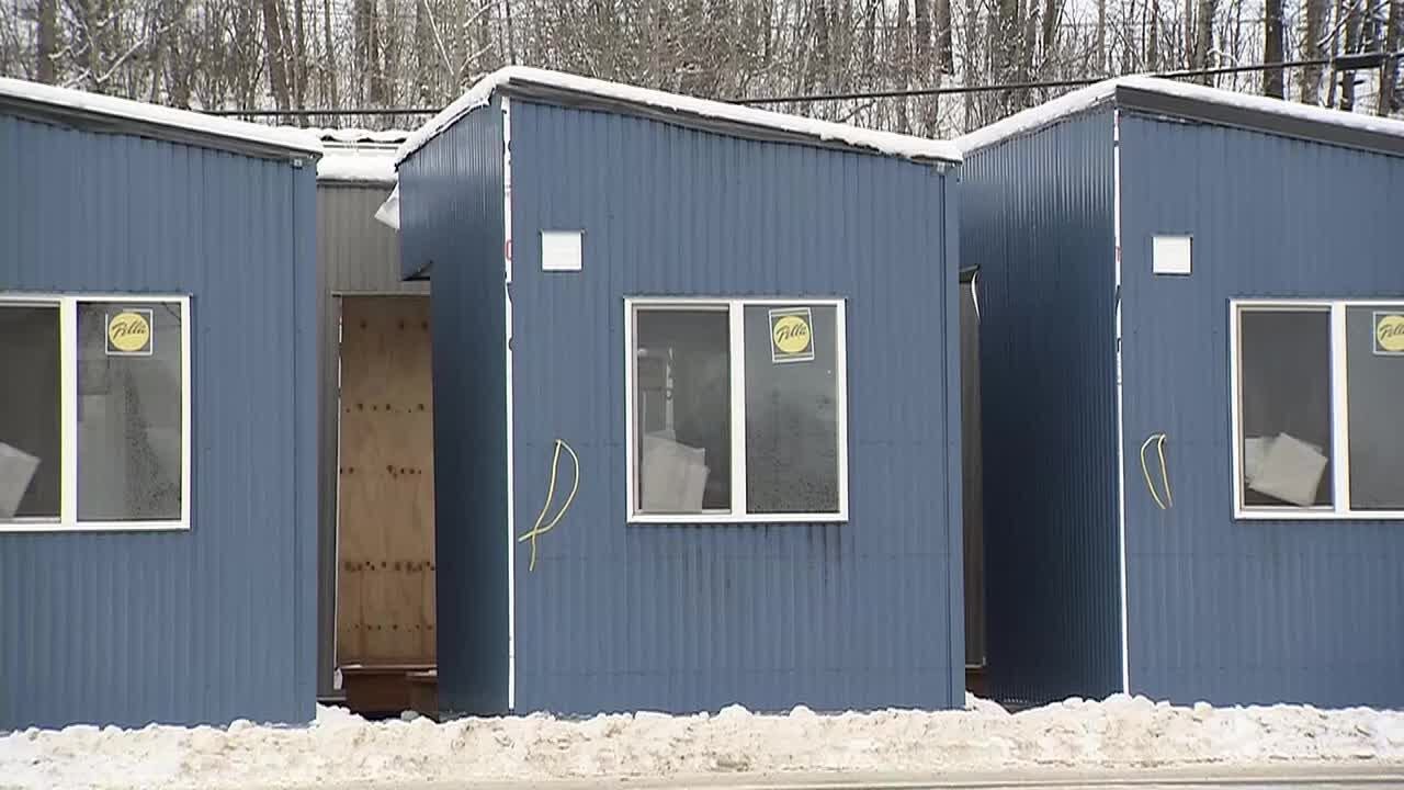 Anchorage is getting ready to open a village of tiny houses for people experiencing homelessness