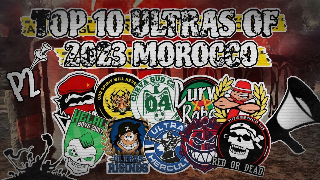 Top-10 Ultras of 2023 (MOROCCO) || mouvement ultras (جزء 2)