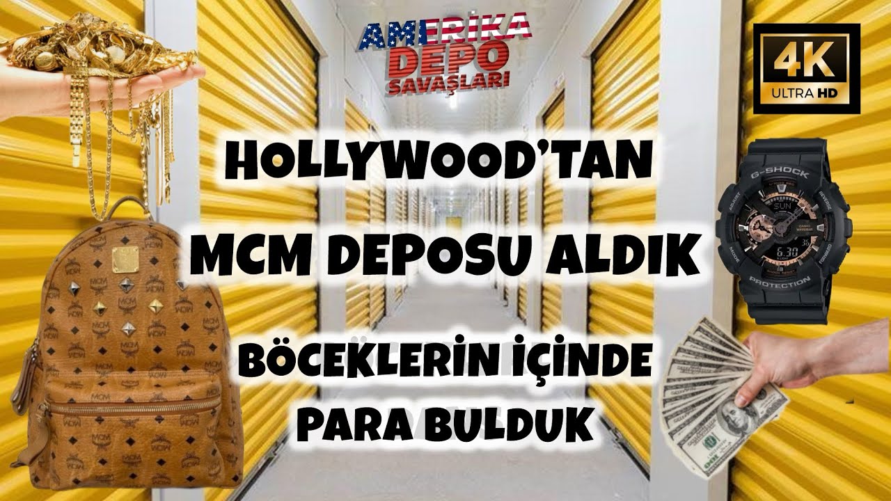 B&Ouml;CEKLERİN İ&Ccedil;İNDE PARA BULDUK / HOLLYWOOD&rsquo;TAN MCM DEPOSU