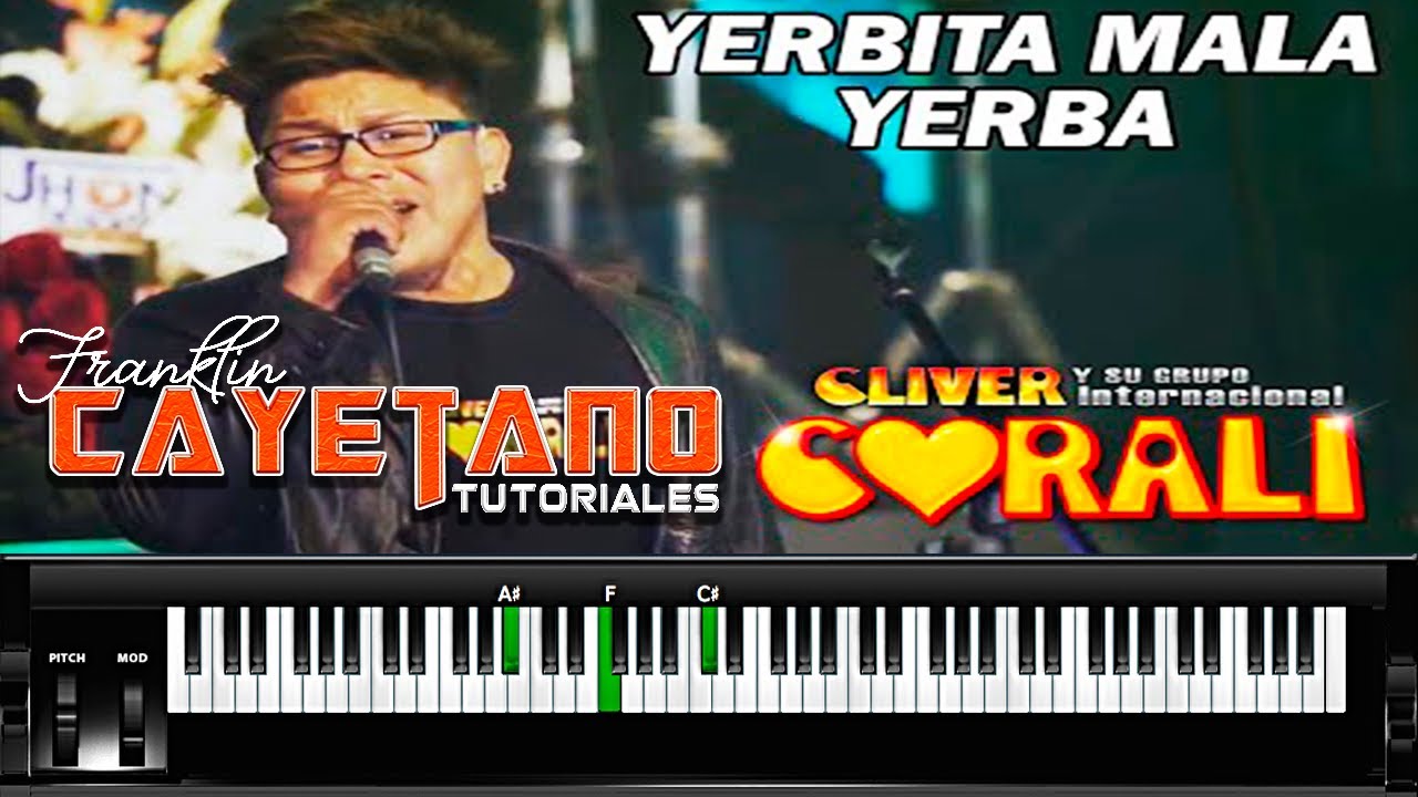 CORALI - YERBITA MALA YERBA | Activo Records™ 2020 (TUTORIAL TECLADO)