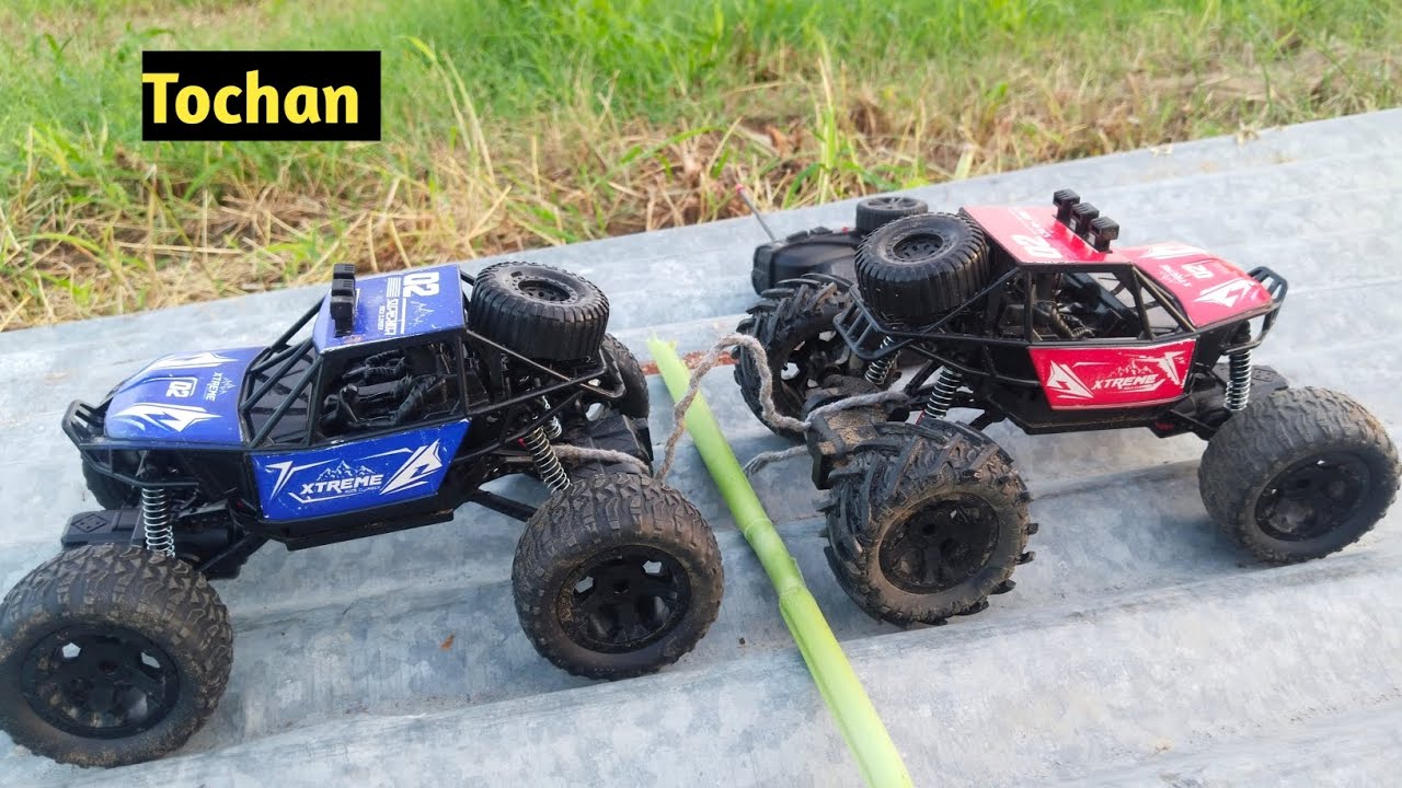 Rock crawler monster car Xtreme TOCHAN 😱😳#popular #tochan #toys #rccars #power 