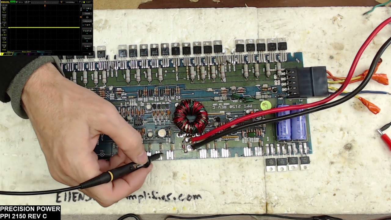 Precision Power PPI 2150 Class AB Automotive Car Amplifier Repair