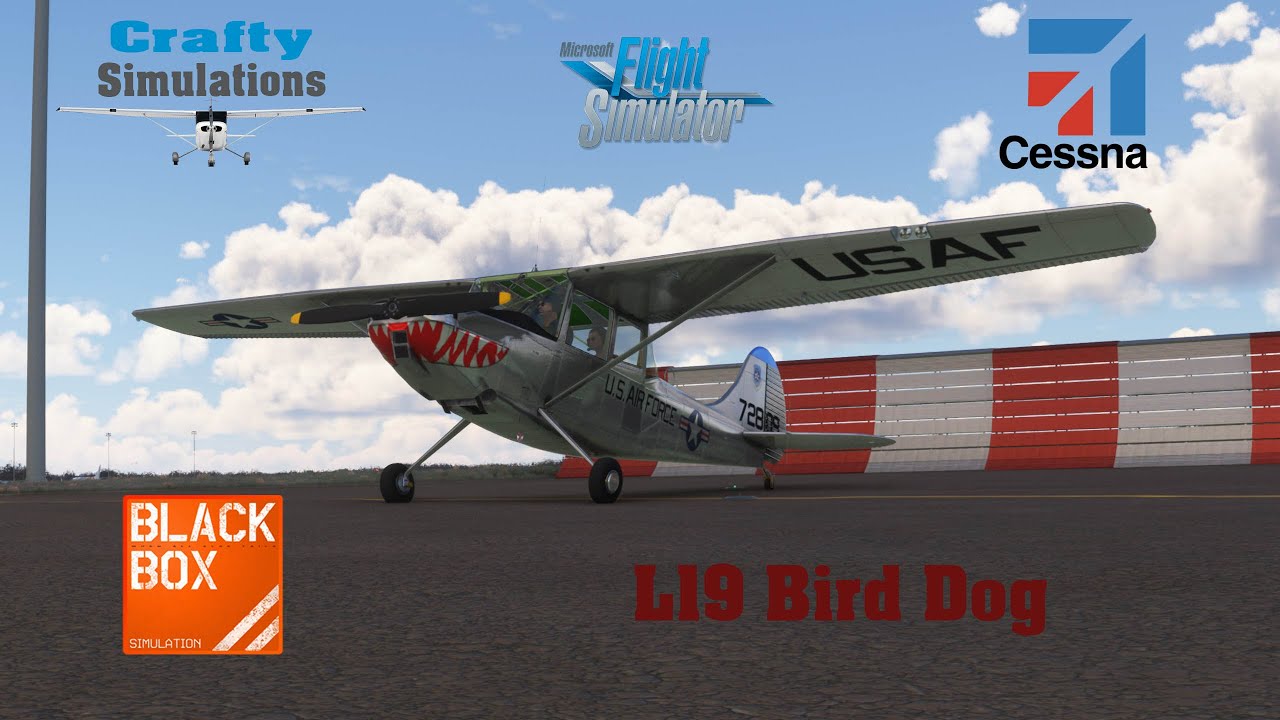 MSFS2020 | Blackbox Simulations L19 Bird Dog Flight