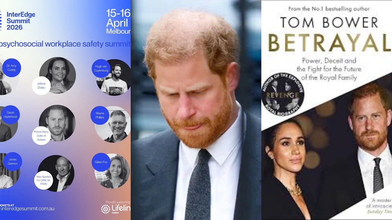 Просто болтаем &mdash; Гарри и Меган: Гарри прочитает лекцию о психически здоровой рабочей среде.