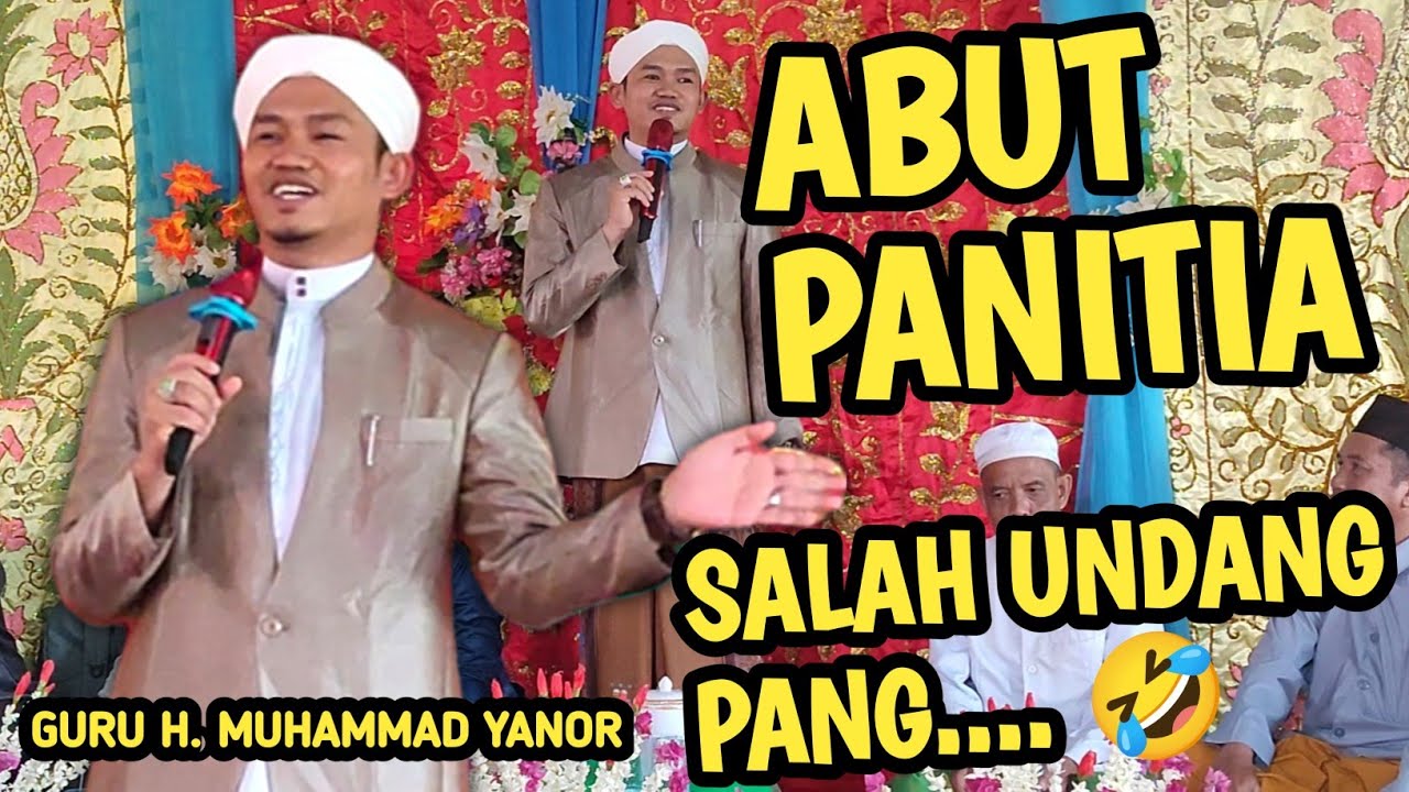 GURU YANOR KALUA||Ceramah Terbaru Guru Muhammad Yanor||Abut Panitia salah Undang