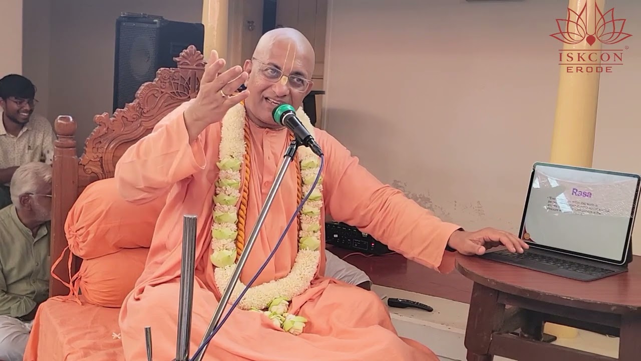 பக்தி ரசாமிருத சிந்து || HH Bhakti Vinoda Swami Maharaj #iskconerode