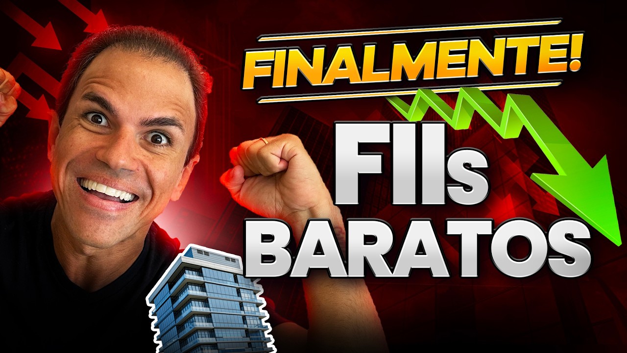 FINALMENTE ENCONTREI FIIs BARATOS! (Agora com a queda)