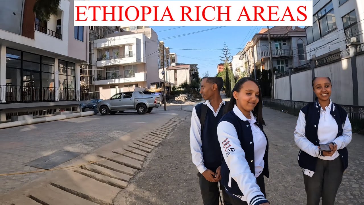 Самые богатые районы Аддис-Абебы, Эфиопия 🇪🇹 и подготовка к Тимкету