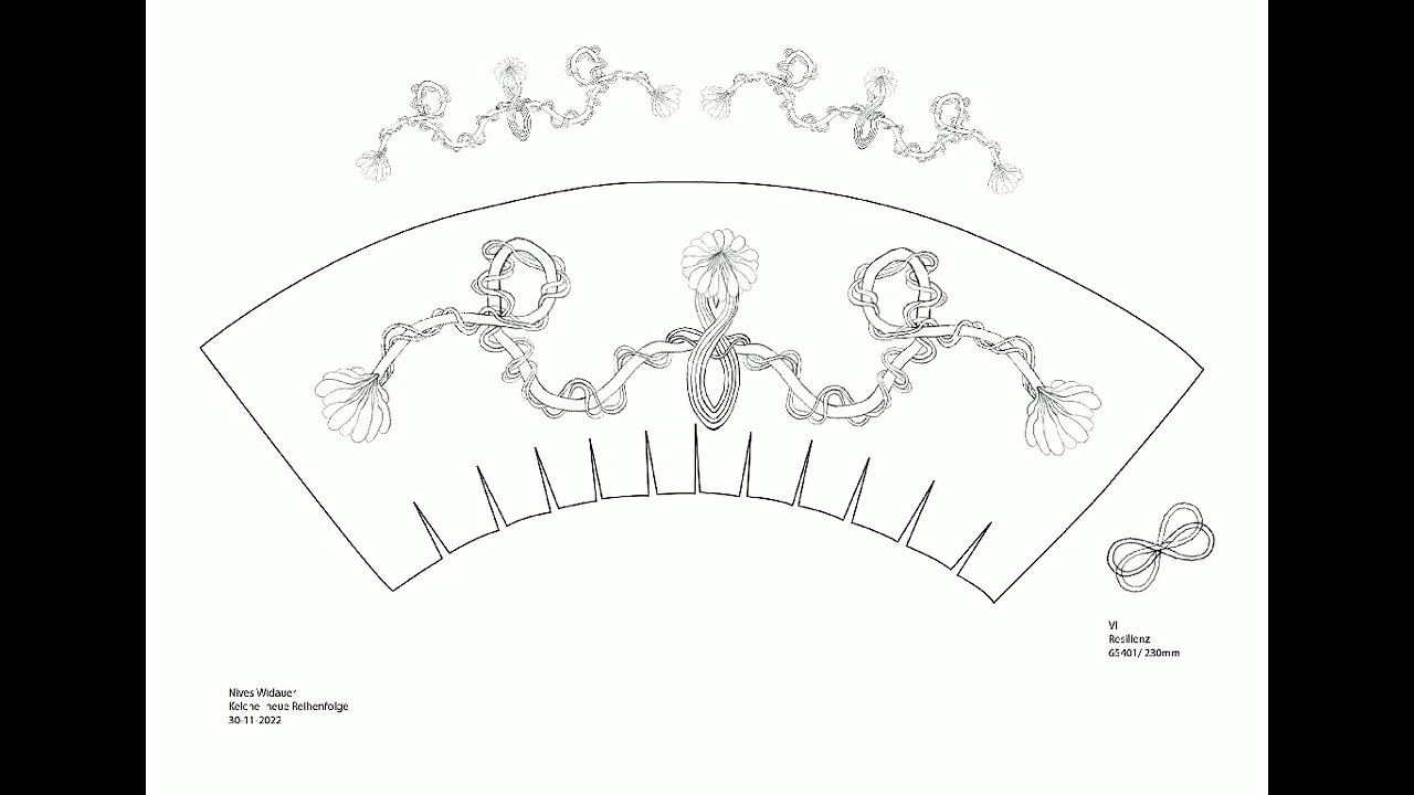 Drawing Process &ndash; The Seven Goblets of Humanity, Nives Widauer & Lobmeyr