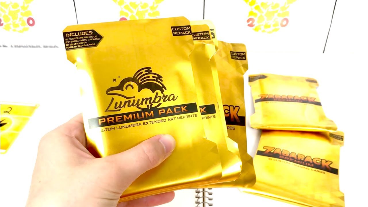 BEST Custom Pokemon Booster Packs Ever!