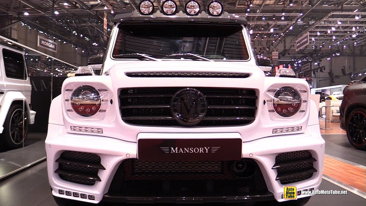 2016 Mercedes G63 AMG Gronos by Mansory - Exterior and Interior Walkaround - 2016 Geneva Motor Show