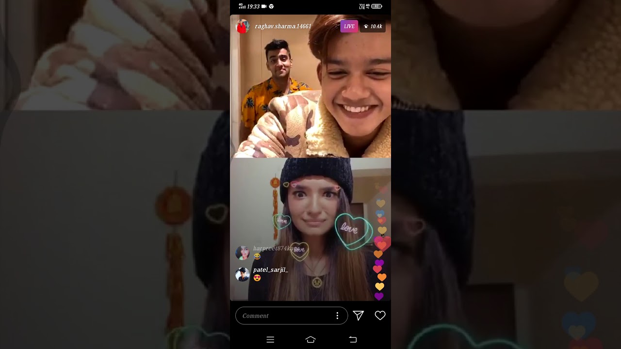 Live ❤ #RiyazAly #Anushkasen