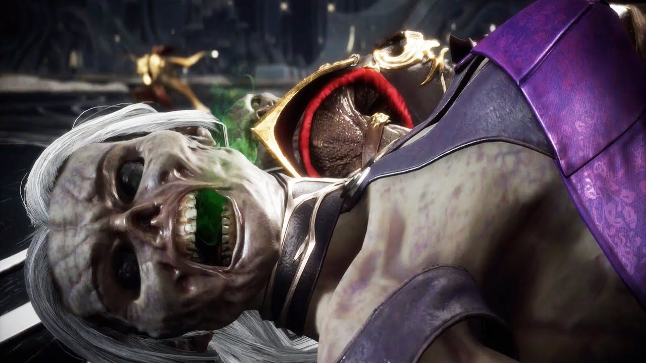 Shang Tsung Steals the Souls of Sindel & Shao Kahn - Mortal Kombat 11 Aftermath