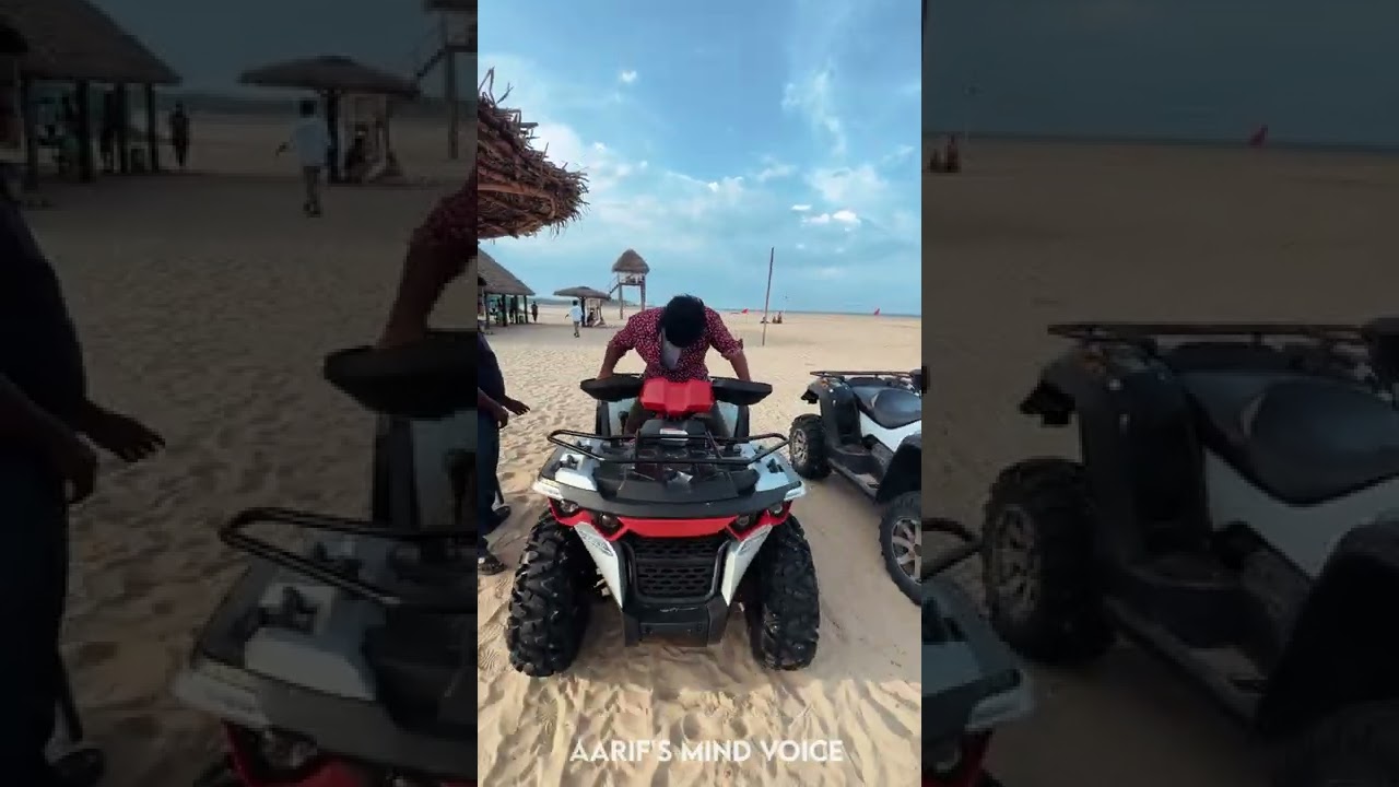 💥🤯பாண்டிச்சேரி Beach வேற level ல இருக்கே..⁉️💢 #shorts